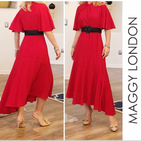 coast maggie print maxi dress